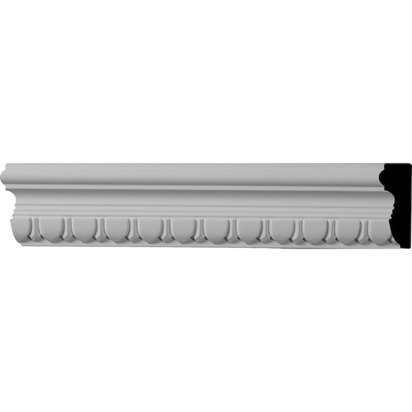 Ekena Millwork 1 7/8"H x 5/8"P x 94 1/2"L, (5/8" Repeat) Egg & Dart Classic Panel Moulding PML02X01EG - main